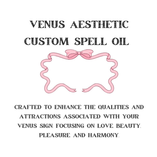 Venus Sign Custom Spell Oil