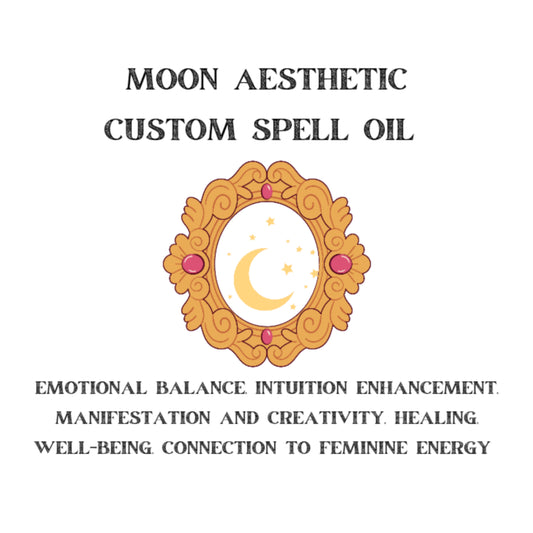 Moon Aesthetic Custom Spell Oil