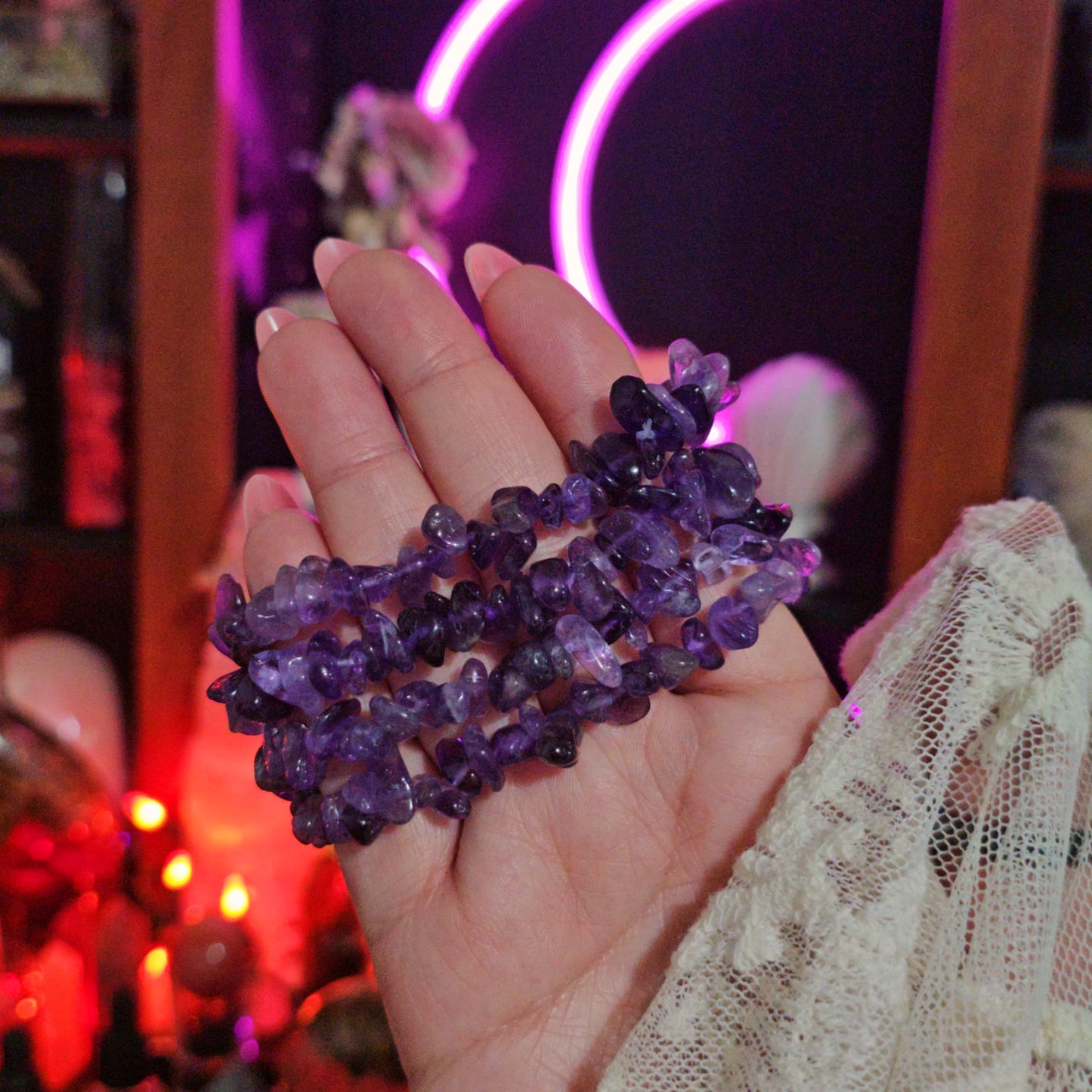 Amethyst Fairy Bracelet